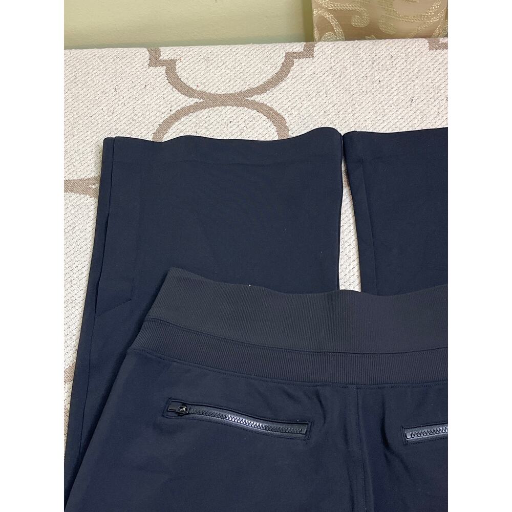 Athleta Black Venice Flare Pull on side slits Pants (Style #882675), Size medium - Picture 9 of 15